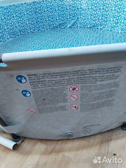 Каркасный бассейн бу