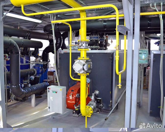 Газовая котельная для промышленных и жилых зданий