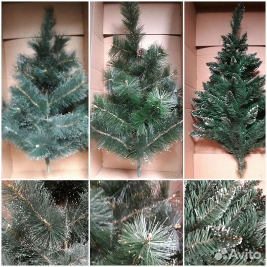 Елочки искусственные 80 и 60 см