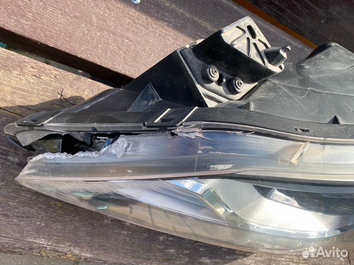 Фара передняя левая на хендай солярис