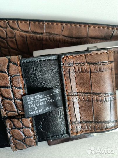 Ремень женский натуральная кожа