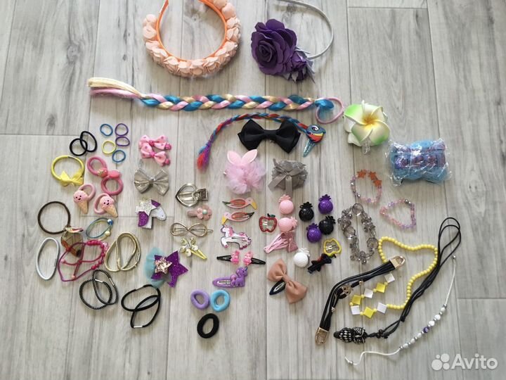Ободок и аксессуары для девочки