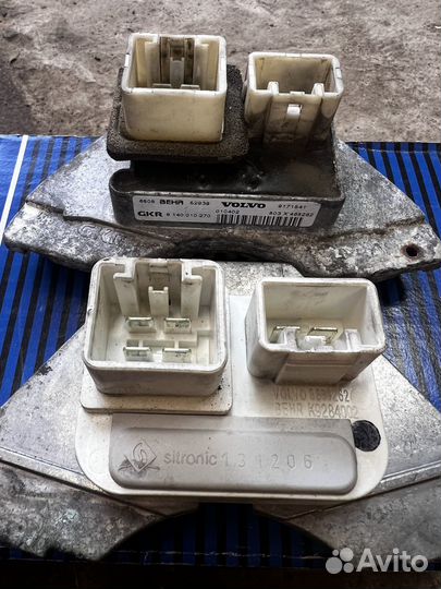 Резистор печки volvo