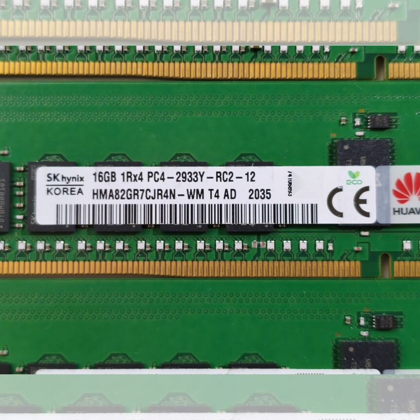 [PC4-2933] 16 Gb 2933 1rx4 Rdimm Sk Hynix /Huawei, Склад 3 Шт