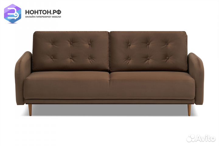 Диван книжка Париж коричневый