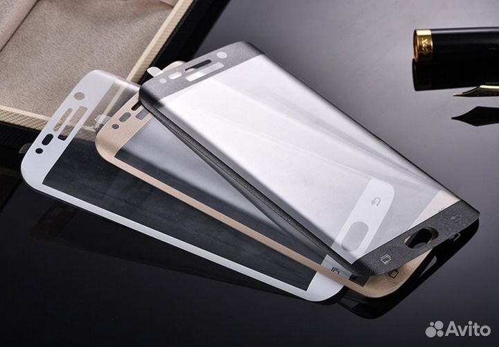 Защитное стекло Full Cover samsung Galaxy S6 Edge