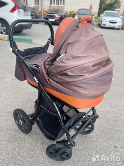 Коляска 2 в 1 Riko Basic Alfa