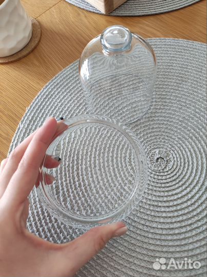 Клош стеклянный для лимона