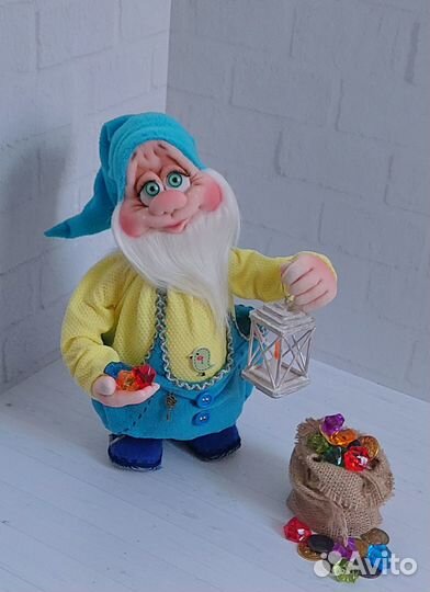 Интерьерная кукла ручной работы