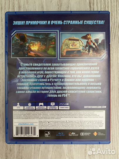 Ratchet and Clank ps4