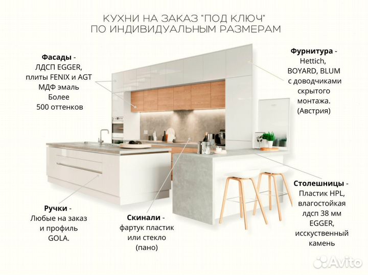 Кухня угловая на заказ.мдф фасады