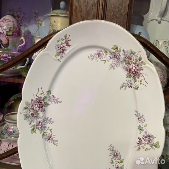 Царское блюдо сирень Кузнецов