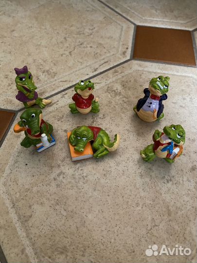 Крокодильчики из Киндер Сюрприза 90-е