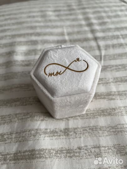 Коробочка подушечка для обручальных колец