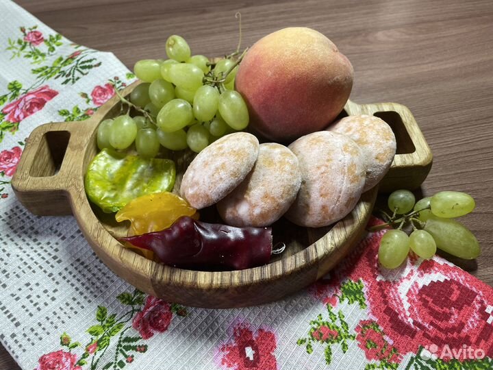 Доска для подачи блюд Тарелка деревянная