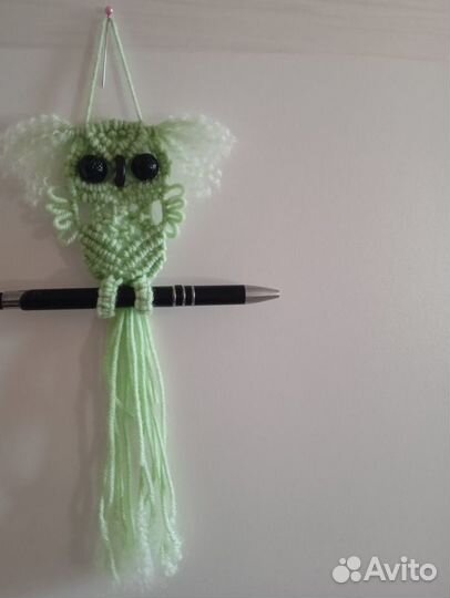 Макраме плетём совушку вместе