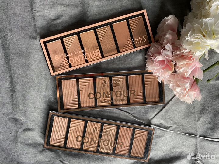 Палетка Бронзатор хайлайтер