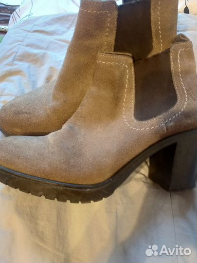 Полусапожки женские нат замша Lumberjack