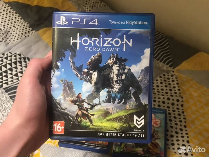 Игровые диски на ps4