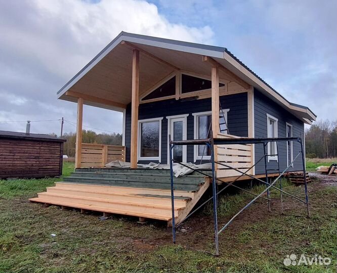 Строительство домов, бань, хозпостроек