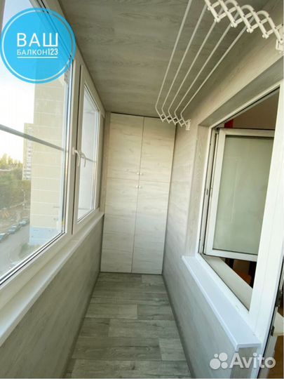 Остекление/ремонт балконов и лоджий под ключ