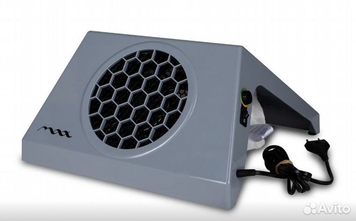 Пылесос настольный серый Max 7 76Вт