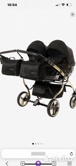 Коляска для двойни junama 2 в 1