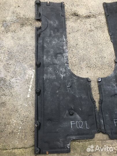 Защита днища на BMW F02 08-12 г в