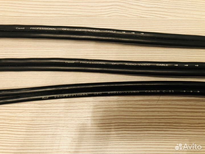 Межблочный кабель 2 rca на 2rca