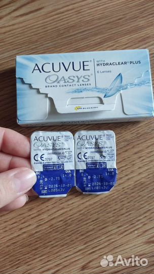 Линзы acuvue oasys двухнедельные