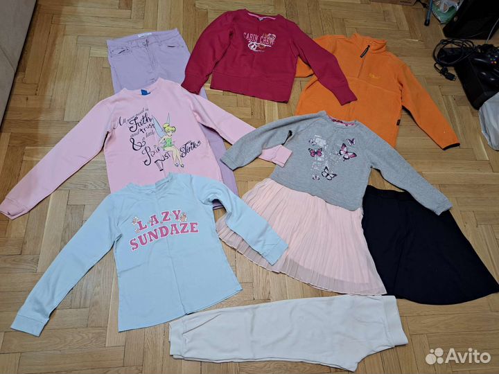 Вещи пакетом для девочки 146-158
