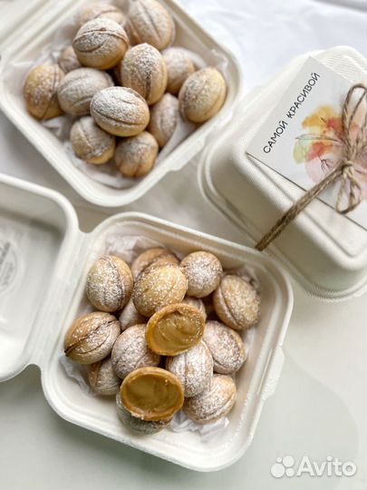 Орешки со сгущенкой