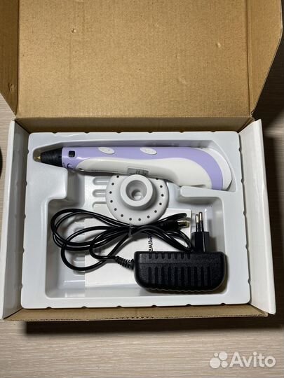 3D ручка + пластик 27 штук + 22 листа трафаретов