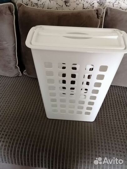 Корзина для белья узкая