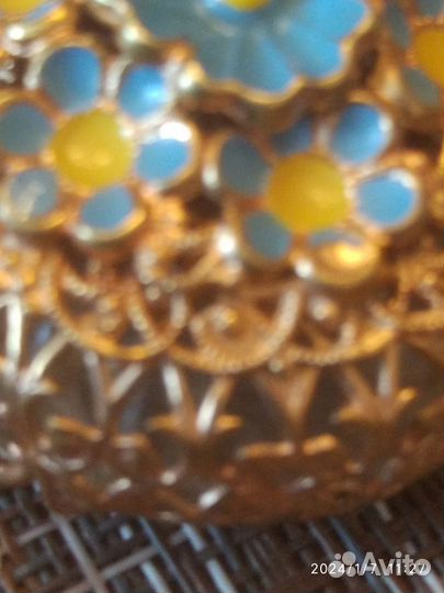 Панно перламутр старый Китай