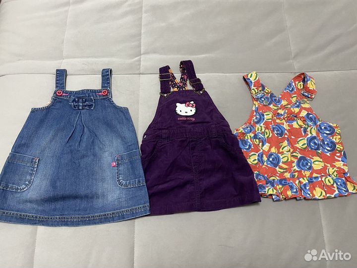 Пакет вещей на девочку 80-86 размер