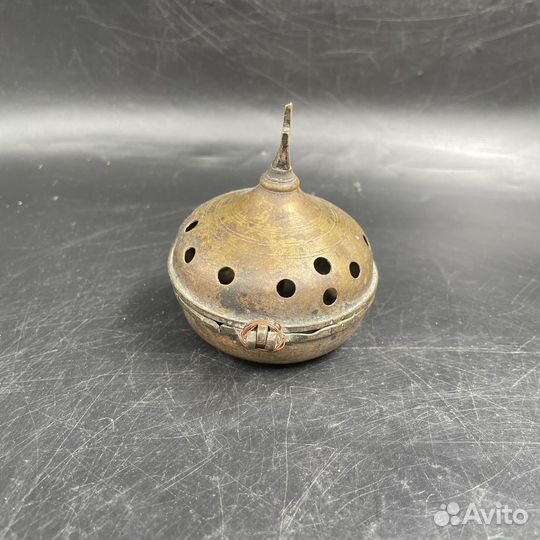 Старинное кадило кация церковное 19 век религия