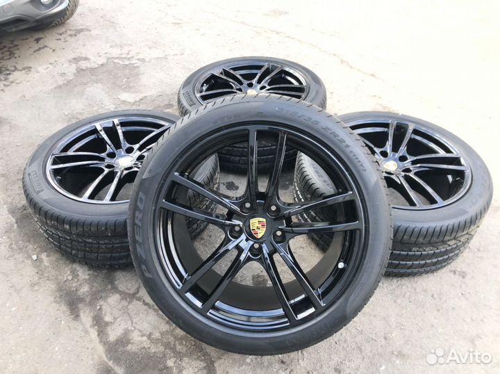 Комплект оригинальных колёс Porsche Cayenne E3 R21