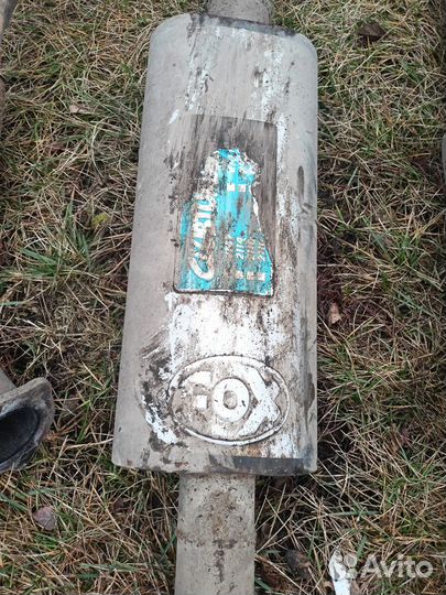 Глушитель, резонатор.Выхлопная система priora