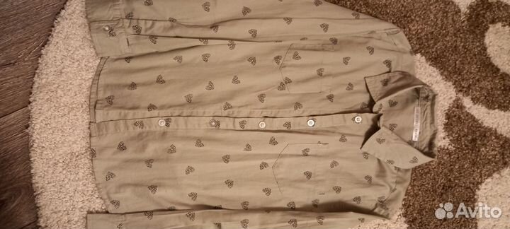 Рубашки и джинсовый сарафан