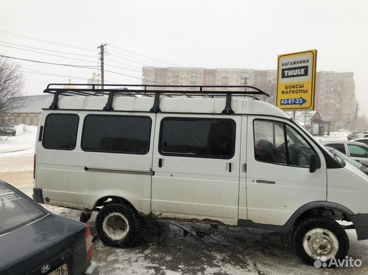 Багажник на крышу газель, платформа