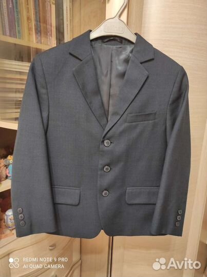 Школьный костюм для мальчика 140