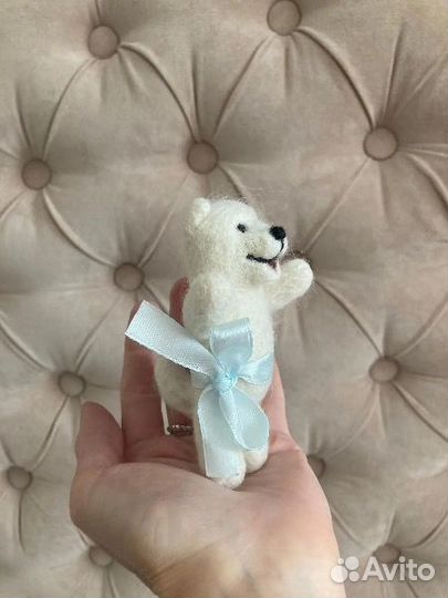 Собачка Валяная Самоед