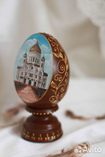 Пасхальное яйцо ручная роспись