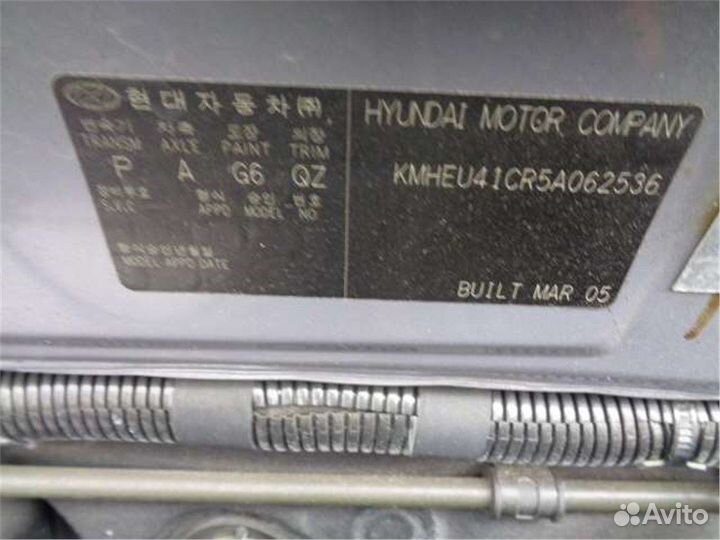 Разбор на запчасти Hyundai Sonata NF