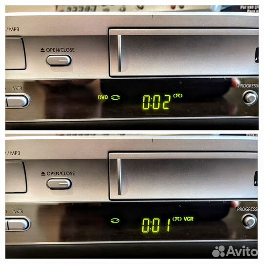 DVD VHS 6head комплект состояние Samsung