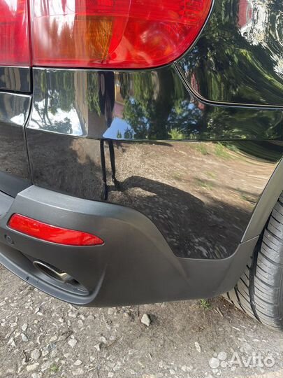 Задний бампер e70 х5 накладки боковые