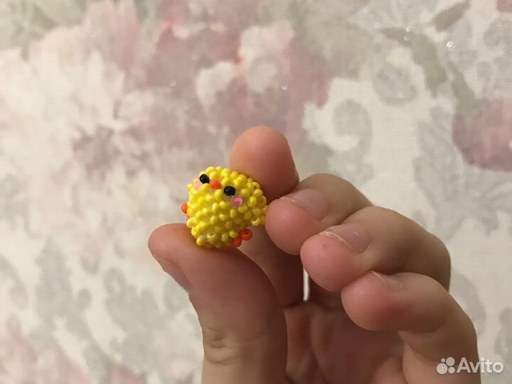 Цыплёнок амигуруми