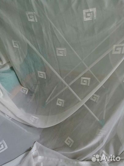 Тюль для спальни или зала