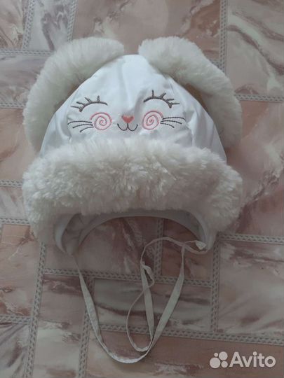 Зимняя шапочка для девочки